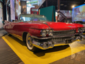 1959 Cadilliac Eldorado Biarritz displayed at the Motopia exhibition at the National Motor Museum