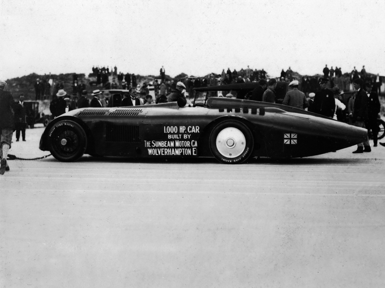 Sunbeam 1000hp at Daytona beach 1927