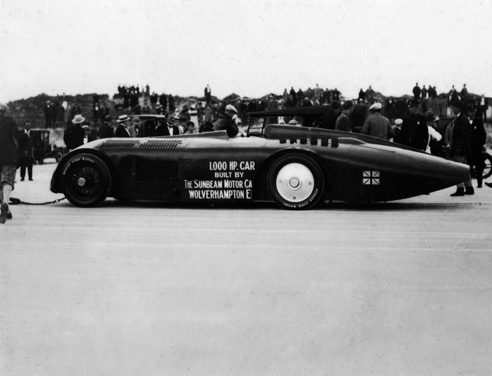 Sunbeam 1000hp at Daytona beach 1927