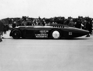 Sunbeam 1000hp at Daytona beach 1927