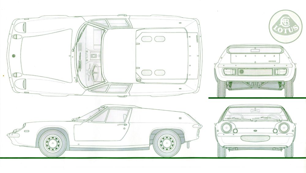 Designs for the Lotus Europa