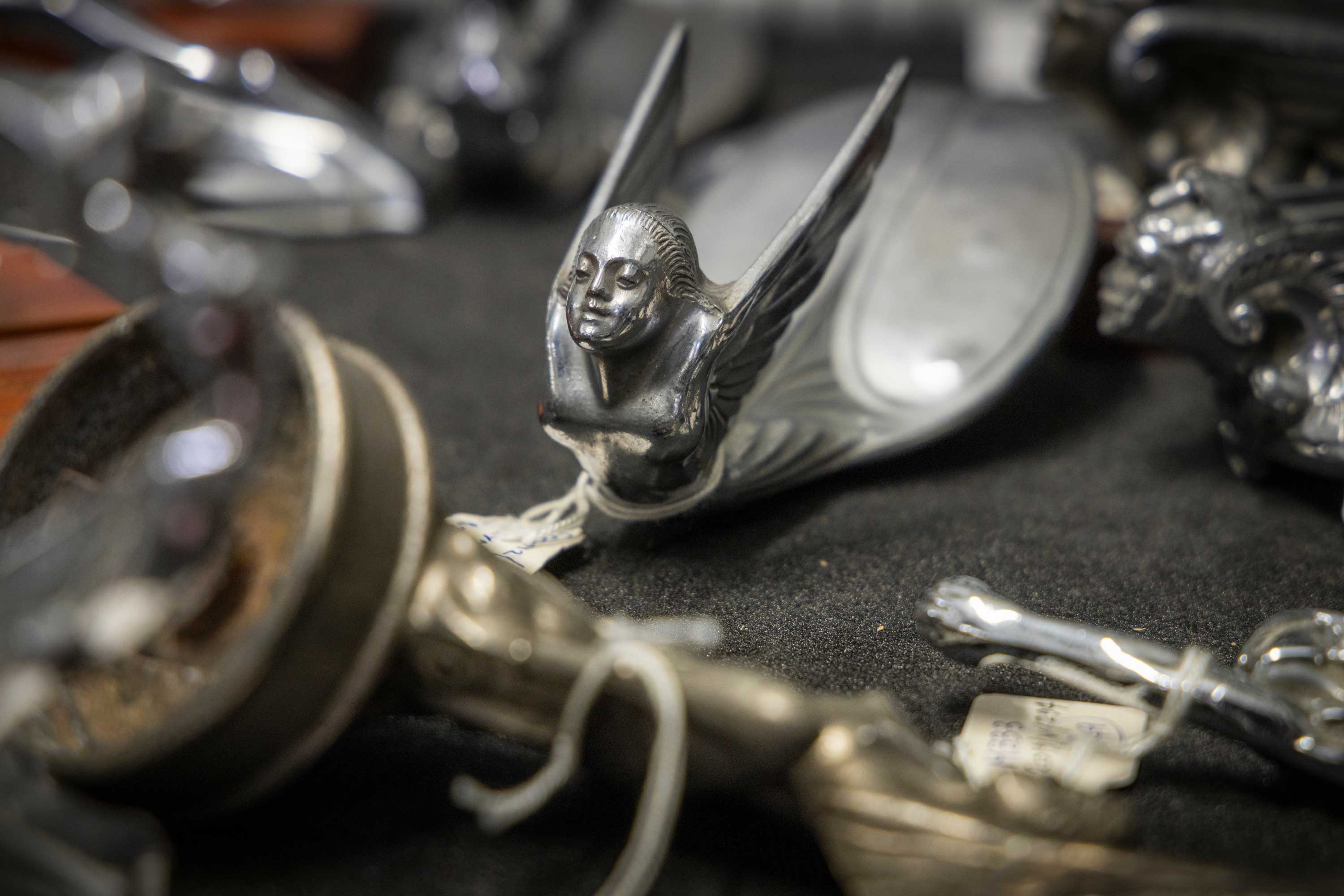 group of car mascots