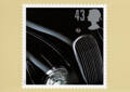 1950 Jaguar XK120 43 pence Royal Mail stamp