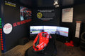 Benjamin Montagu-Scott in the Formula 1 Simulator