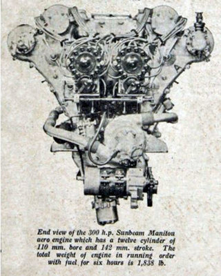 Sunbeam Manitou engine end view