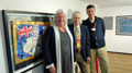 Trustee Keira Hart, Lord Montagu of Beaulieu, Head of Learning Ben Swann