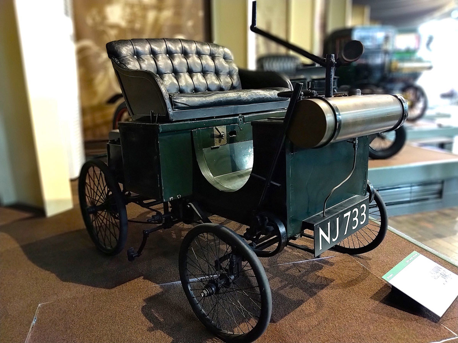 Bremer Car on display at the National Motor Museum