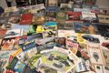 Multiple brochures of vehicles from the National Motor Museum Library