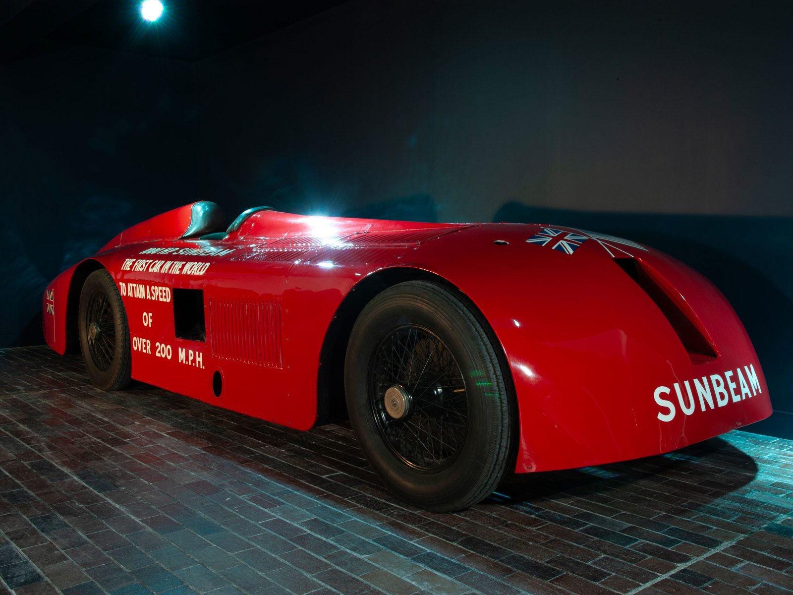 Sunbeam 1000hp at the National Motor Museum