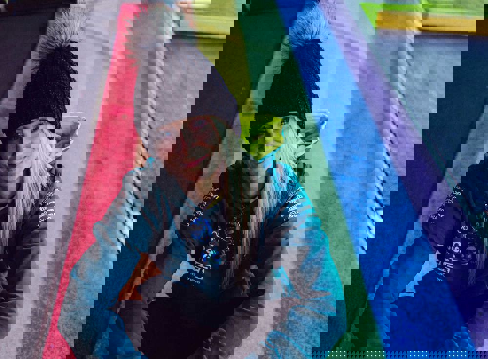 Jessica Hawkins Racing Pride