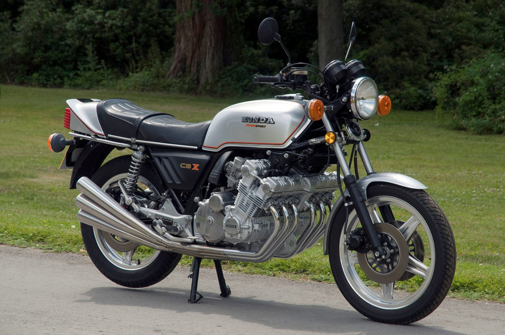 A 1979 Honda CBX 1000 motorcycle