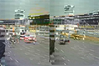 A snap taken by Ray Smith as he spectated the 1973 Road Rally after clocking off from his marshalling duties