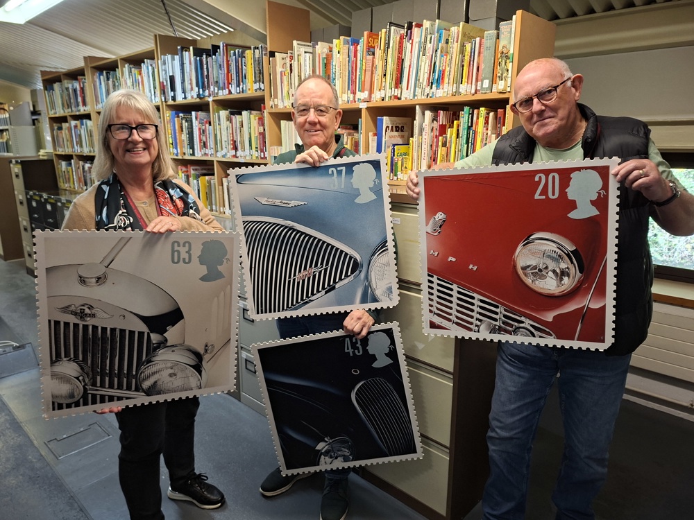 Motor Stamps with the photography collection team