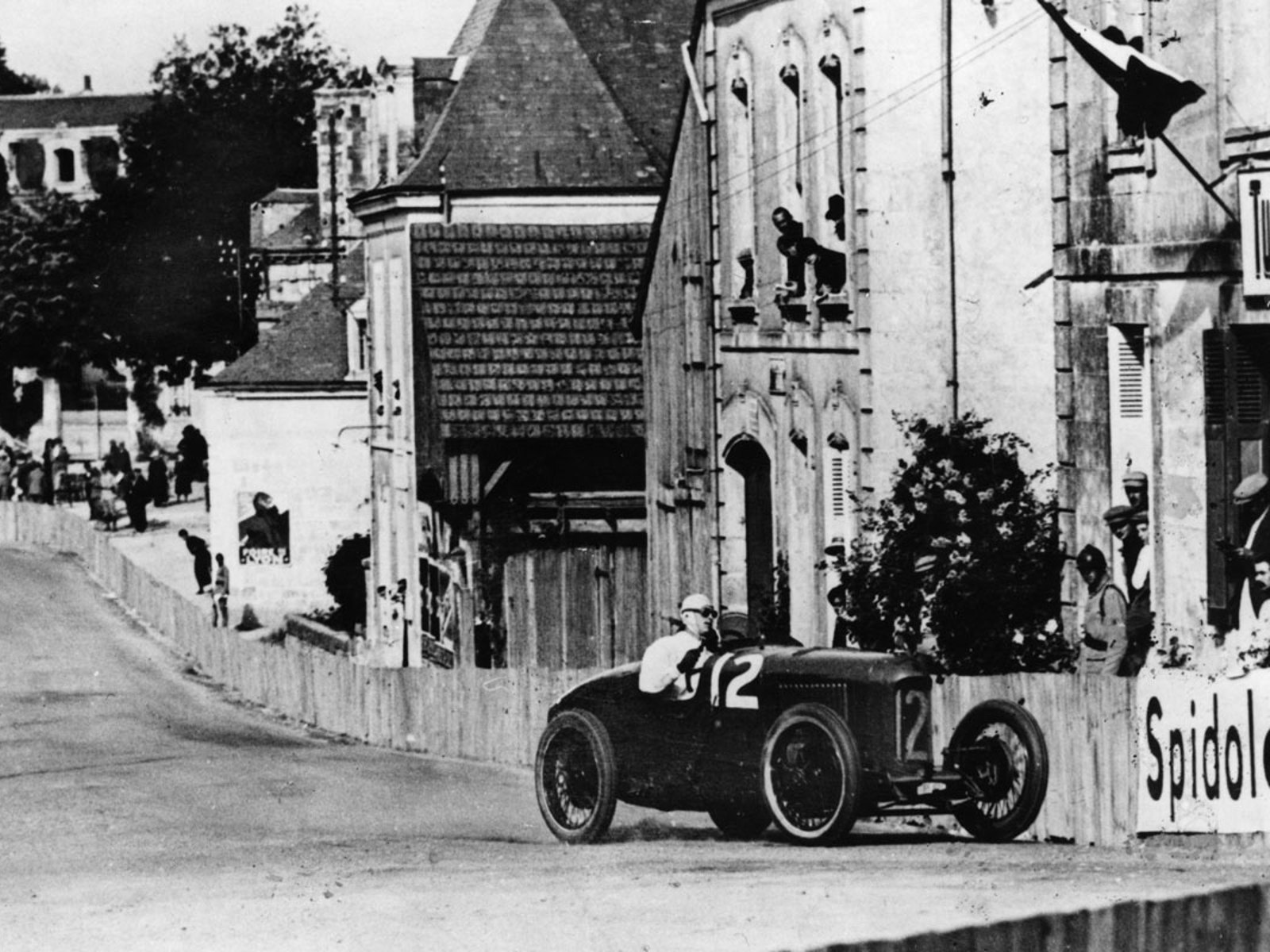 Henry Segrave in the Sunbeam at the French GP in 1923