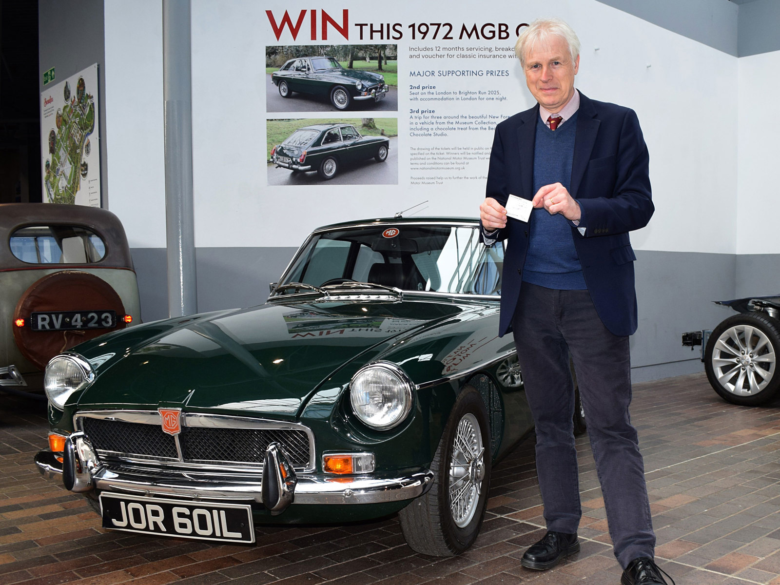 Lord Montagu Raffle car draw 2025