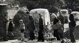 Caravan Club Site London During The Second World War