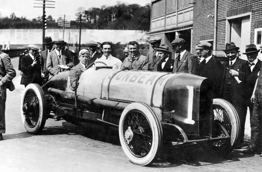 Sunbeam 350 Hp At Brooklands, K.Lee Guinness