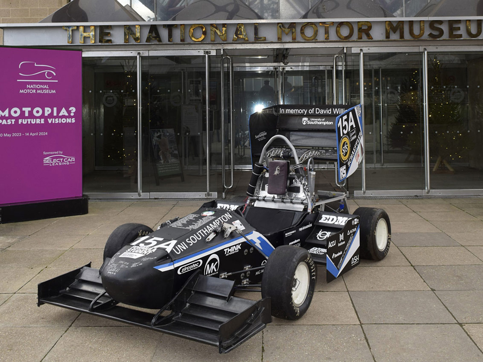 Southampton-built formula racing car finds a new home at the National Motor Museum