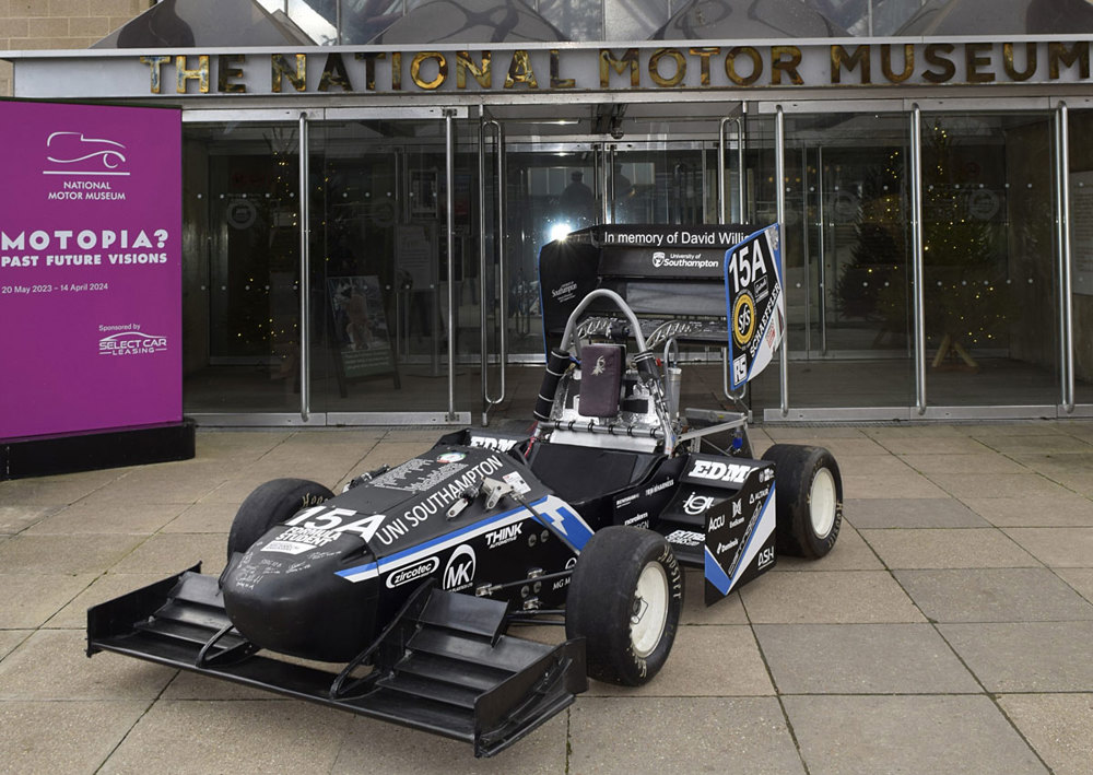 Southampton-built formula racing car finds a new home at the National Motor Museum