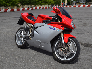 2006 MV Agusta F4 1000S on the arena at the National Motor Museum.