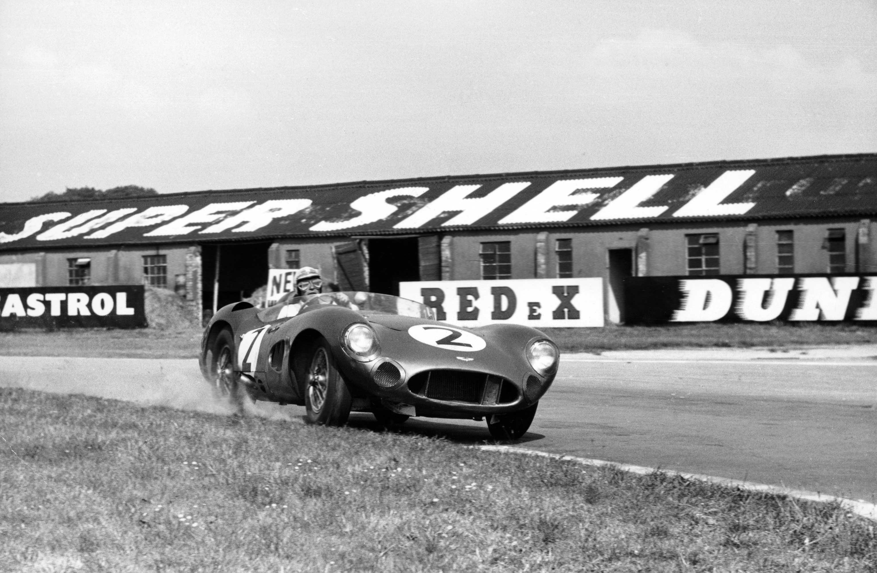 Archive image of car racing on track