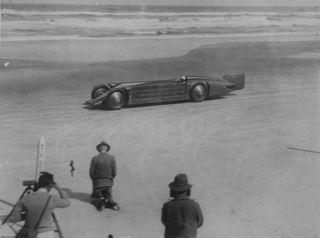 Golden Arrow at Daytona, 1929