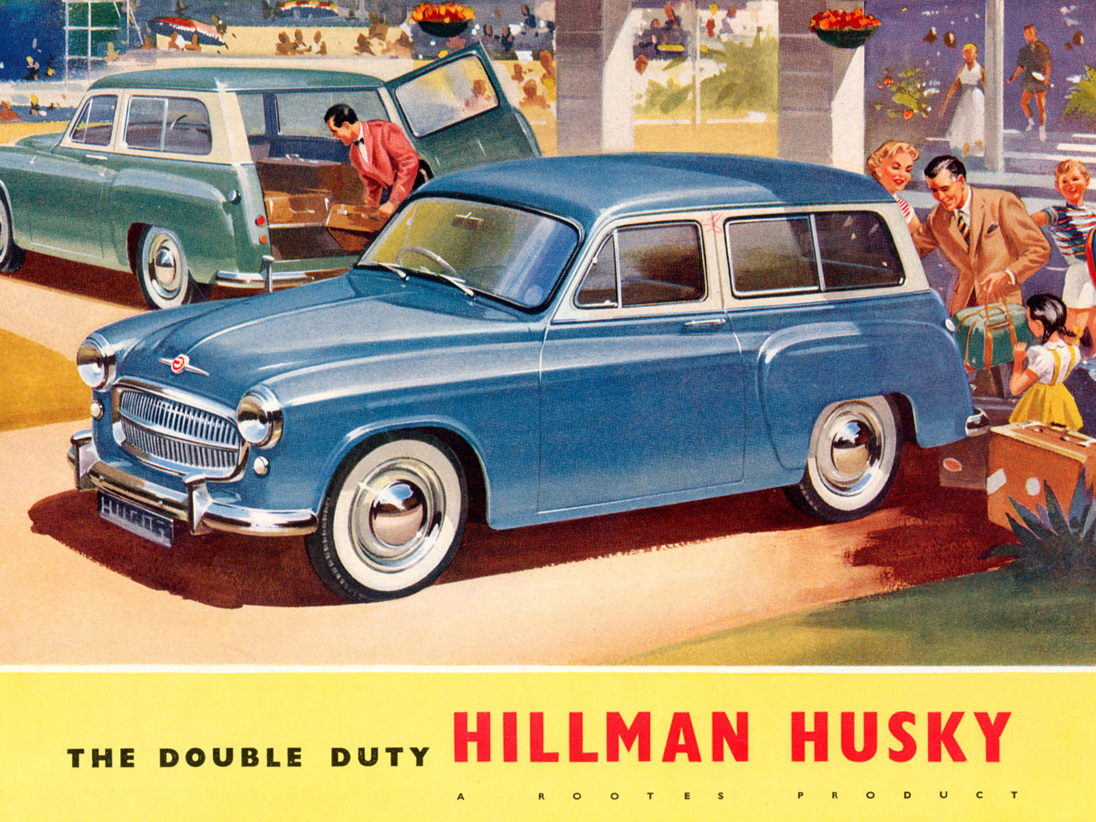 Hillman Husky brochure 1957