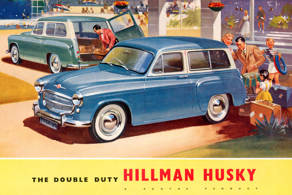 Hillman Husky brochure 1957