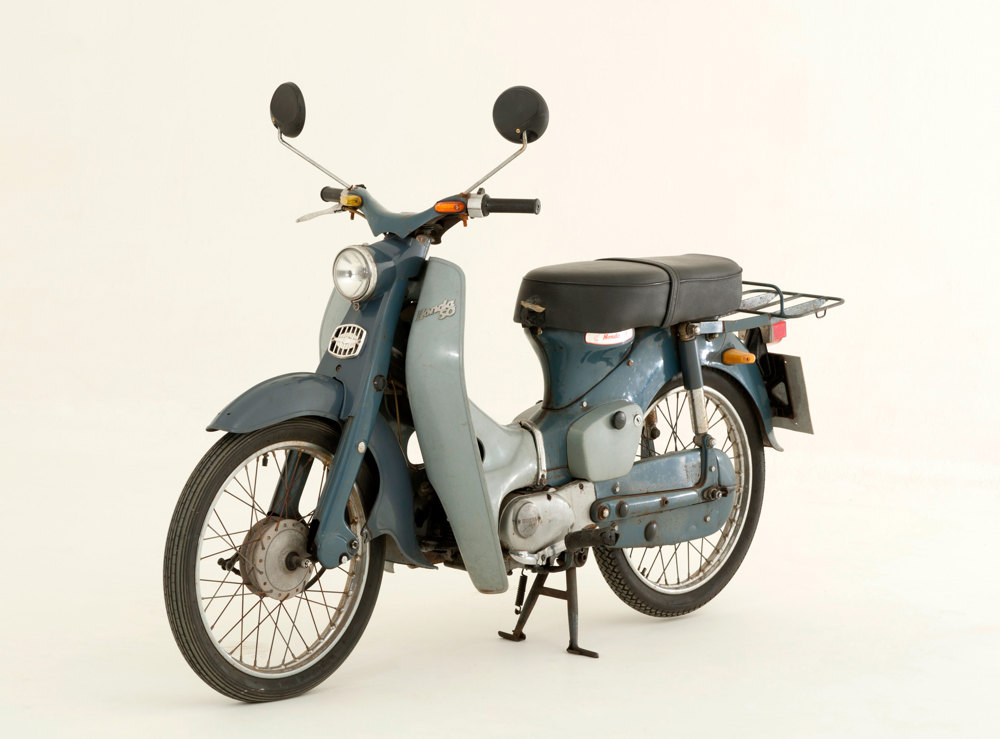 A 1964 Honda C50 Scooter