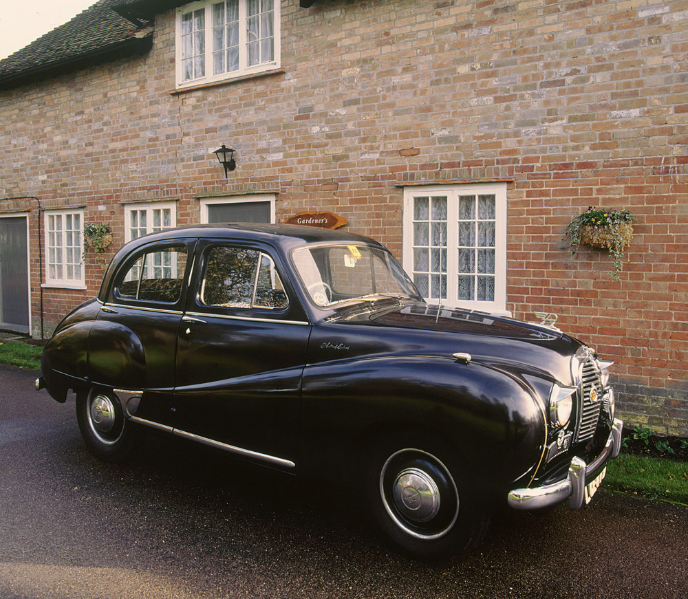 A 1953 Austin A40 Somerset