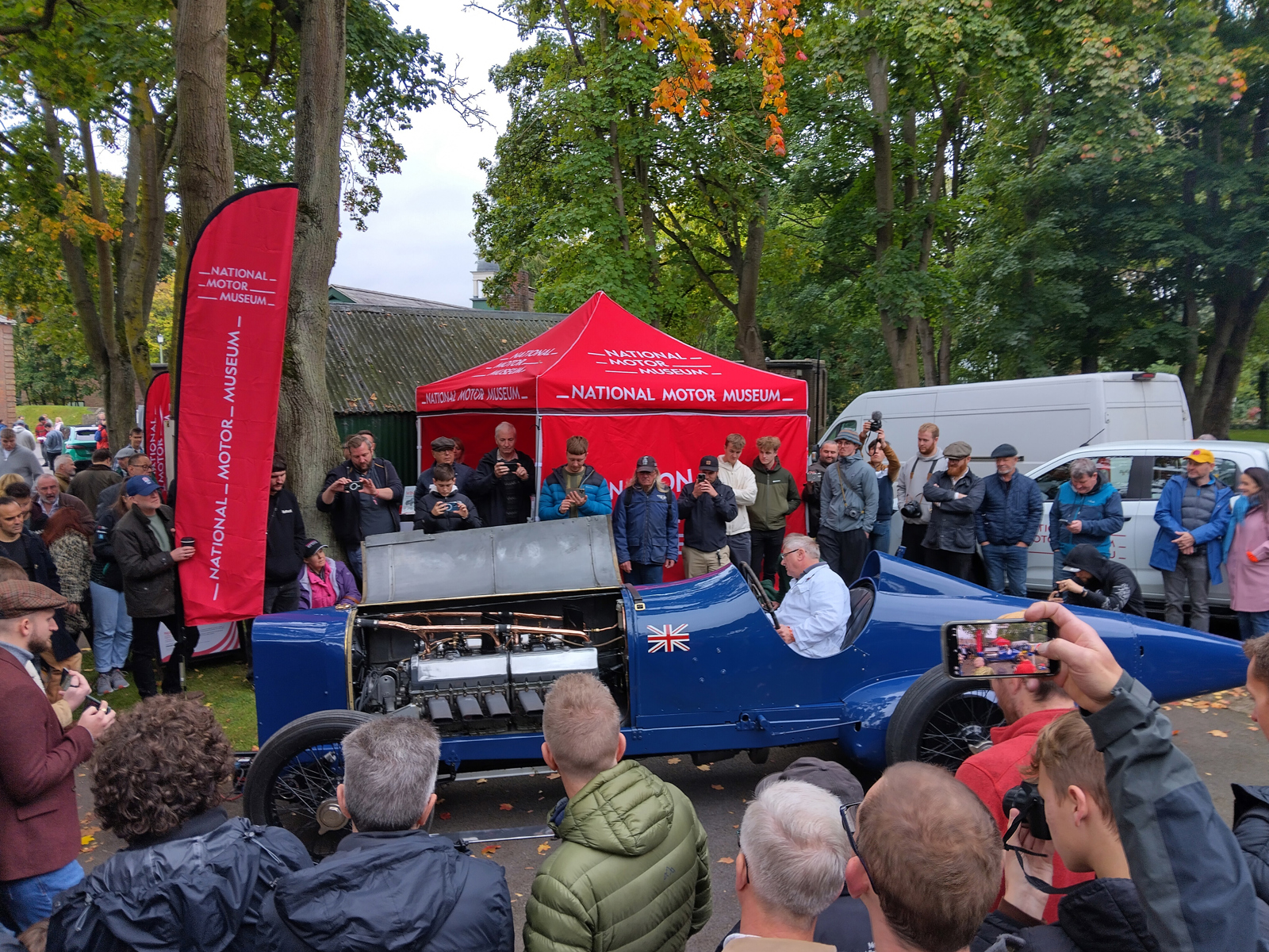 Start Up Of The Sunbeam 350 At The Bicester Heritage October Scramble 2024