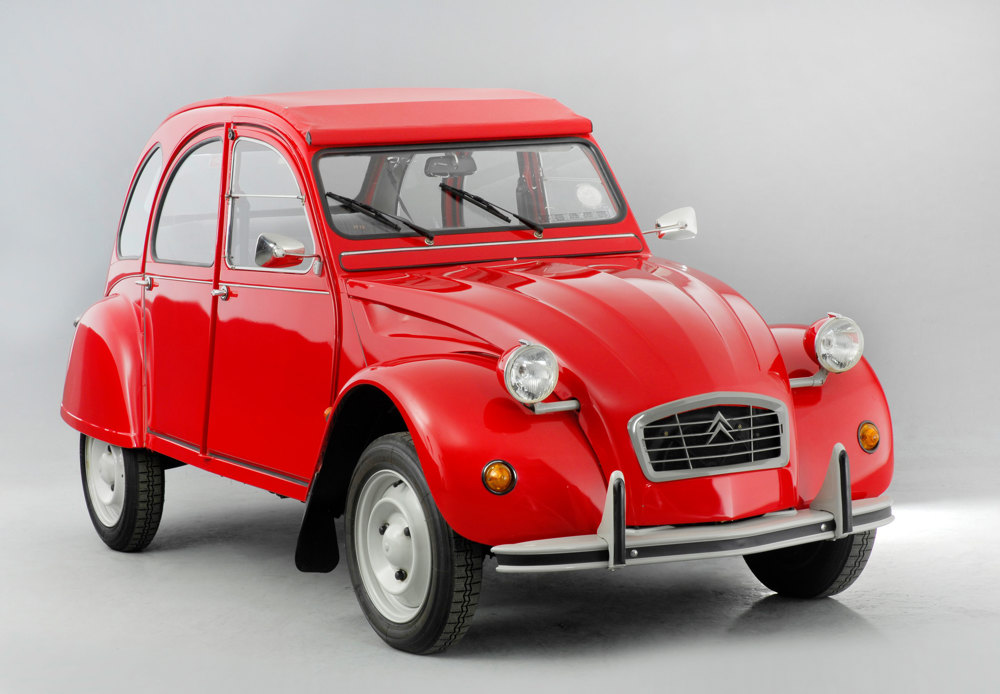 A 1986 Citroën 2CV6 Special