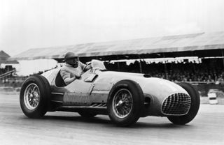 Ferrari 1951, Gonzalez At Silverstone.Brit Gp