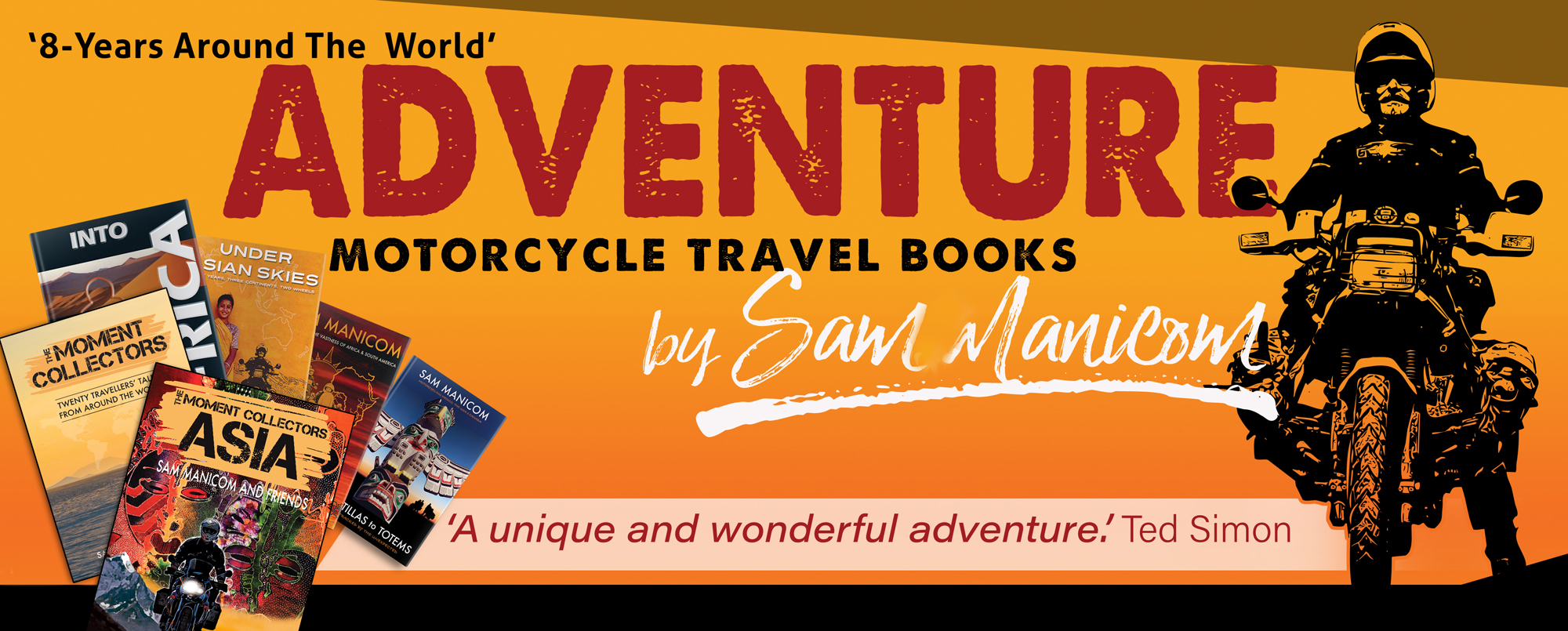 Sam Manicom Book Banner