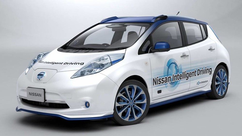 Nissan Intelligent Driving driverless car