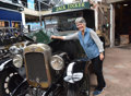 Melanie Fisher at the handover of the Austin 20hp Breakdown Truck