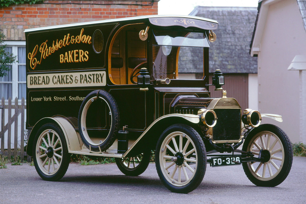 Ford Model T Van 1914 Commercial