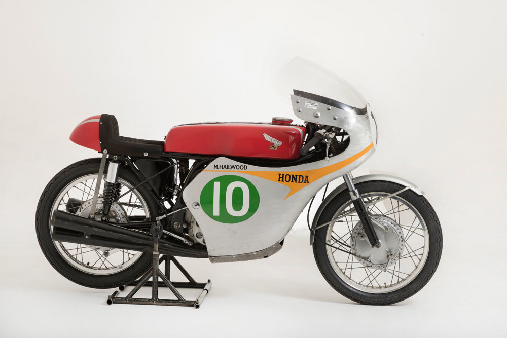 Mike Hailwood's 1961 Honda RC162 motorcycle