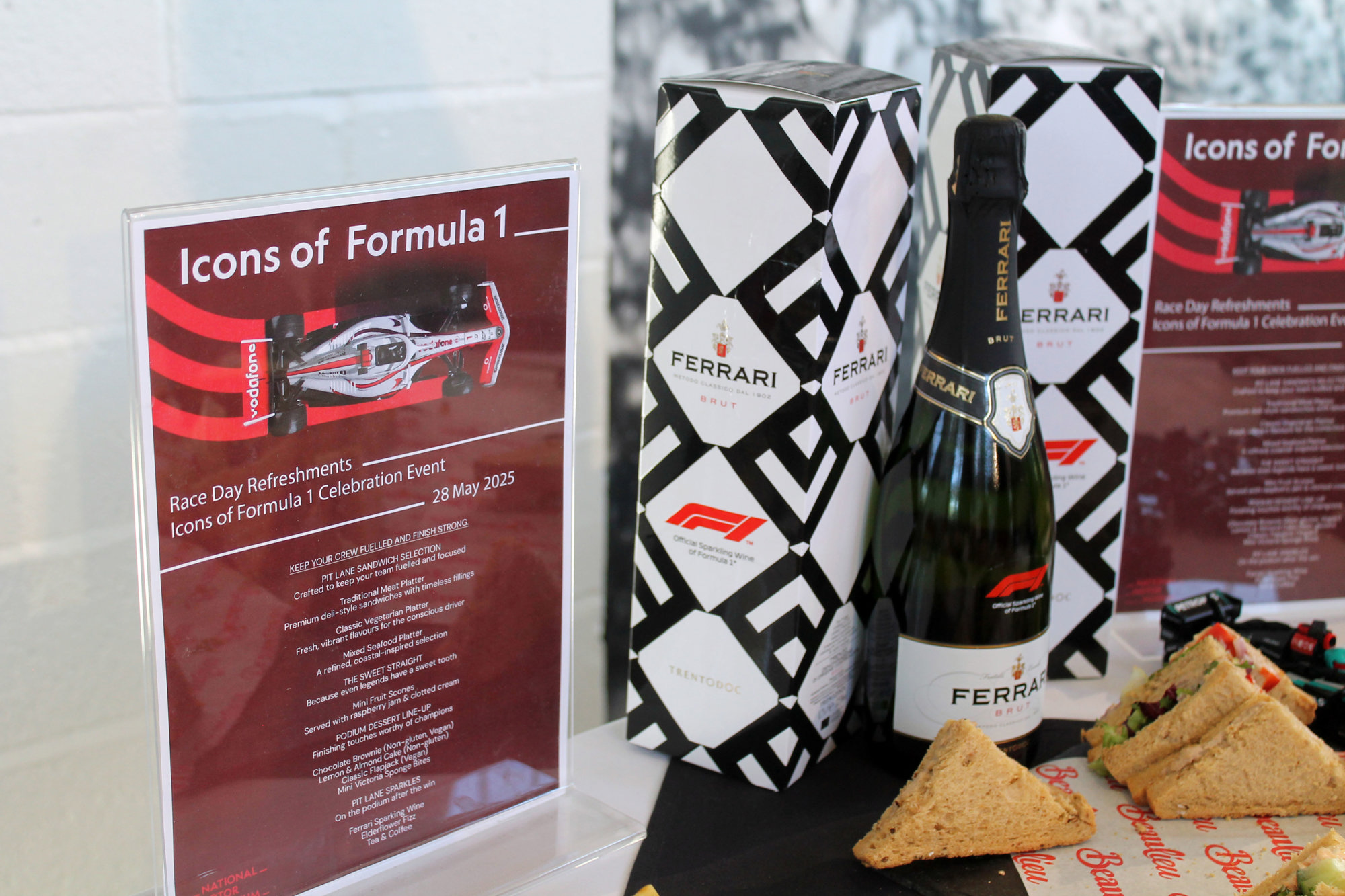 Icons of Formula 1 launched at the National Motor Museum