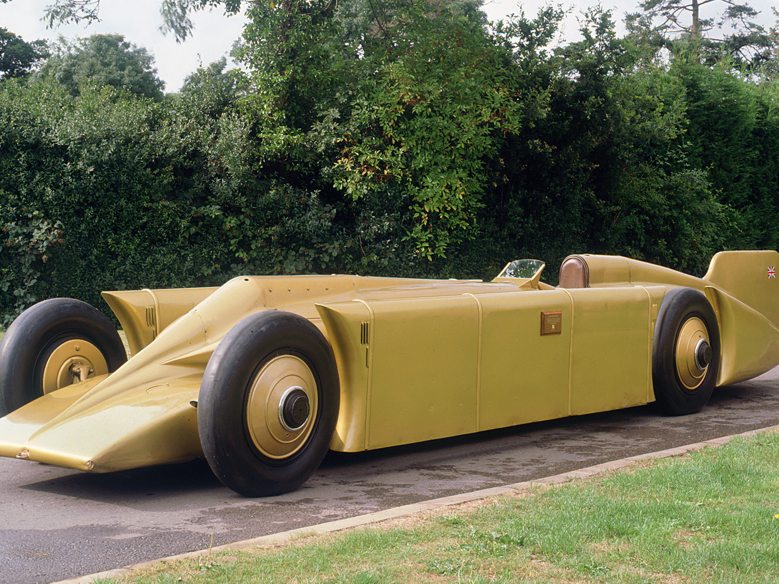 1929 Golden Arrow at the Beaulieu National Motor Museum