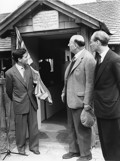 Opening Montagu Motor Museum 1956