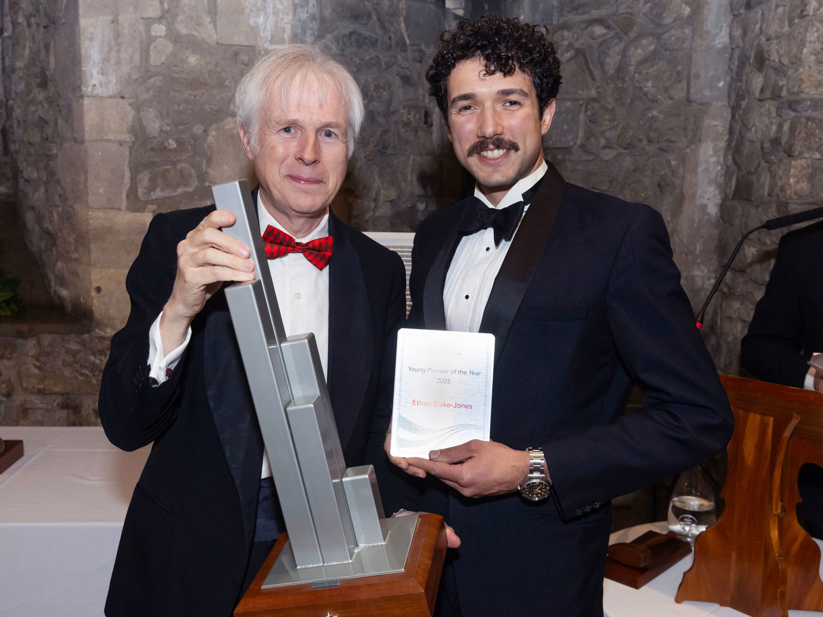 Beaulieu 100 Dinner Ethan Blake Jones Of Paddock Speed Shop Beaulieu 100 Young Pioneer Award.